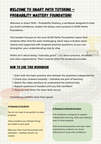GCSE Probability Mastery - FOUNDATION PDF
