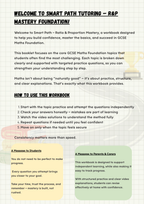 GCSE Ratio & Proportion Mastery - FOUNDATION PDF